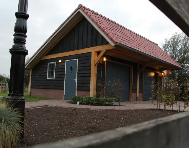 Stijlvolle kapschuur Veluwer Bouw