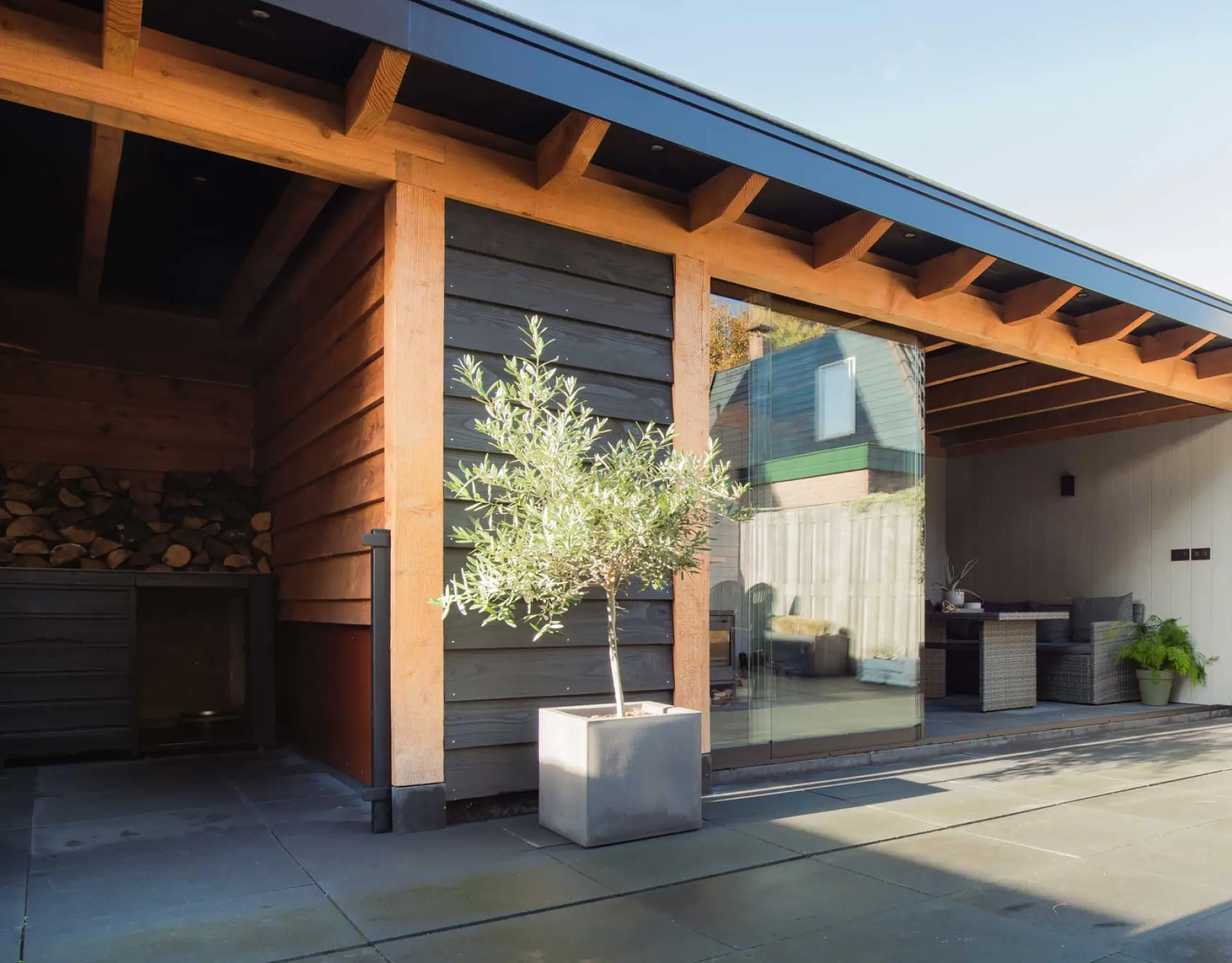 Stijlvolle Veranda Veluwer Bouw