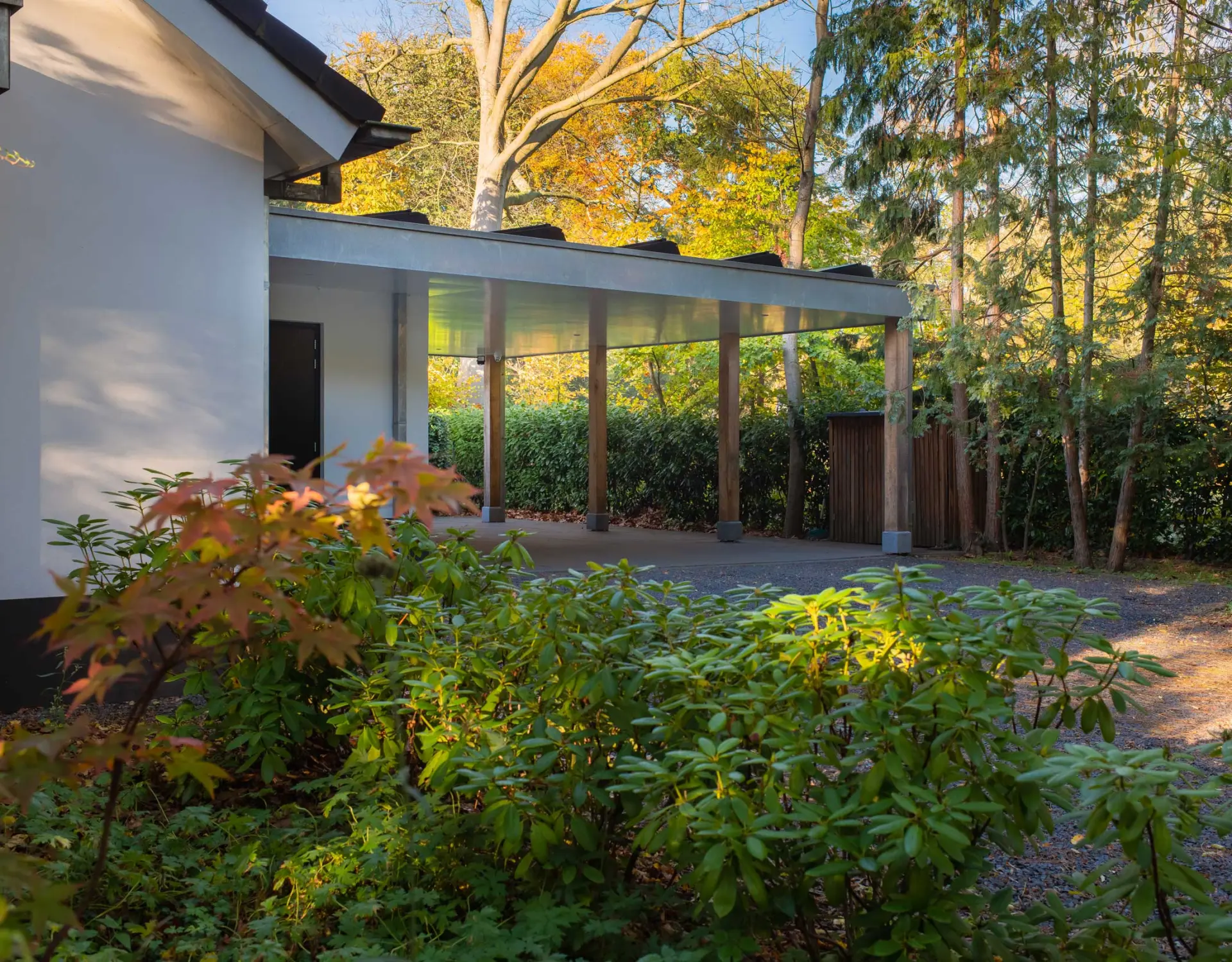 Luxe carport Veluwer Bouw